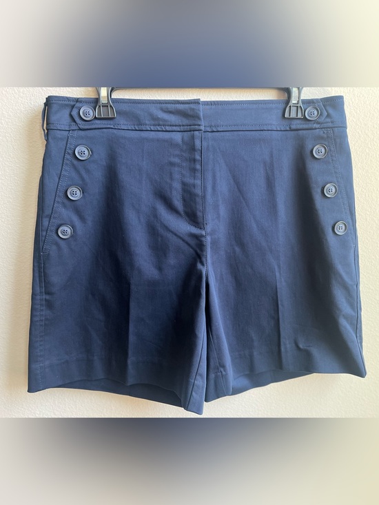 Chico's Pants - Chico’s Navy Sailor Button Shorts